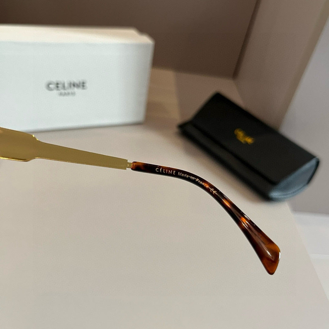 Celine Cat-Eye Brown Lens Sunglasses for Men & Women - 372013 - detail image 9