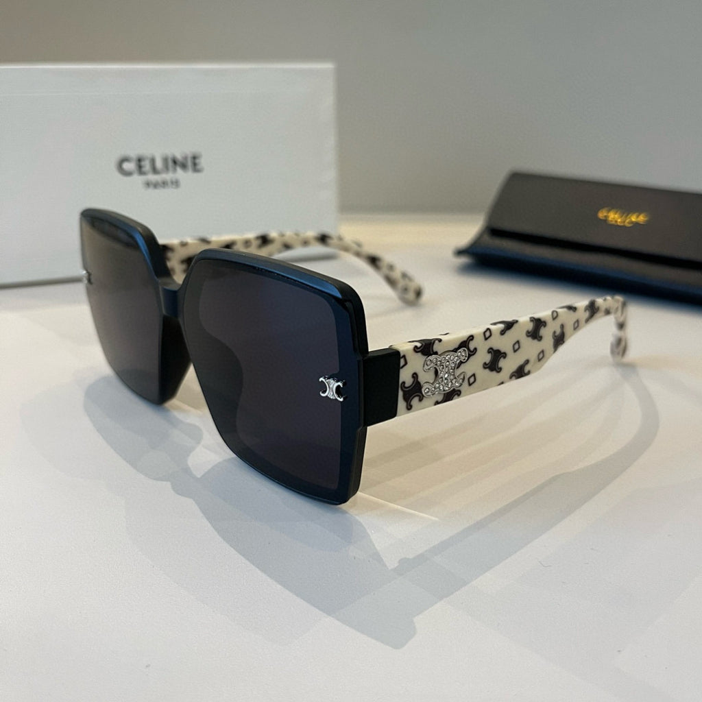 Celine Fashion Black Lens Sunglasses for Men & Women - 371997 - detail image 3