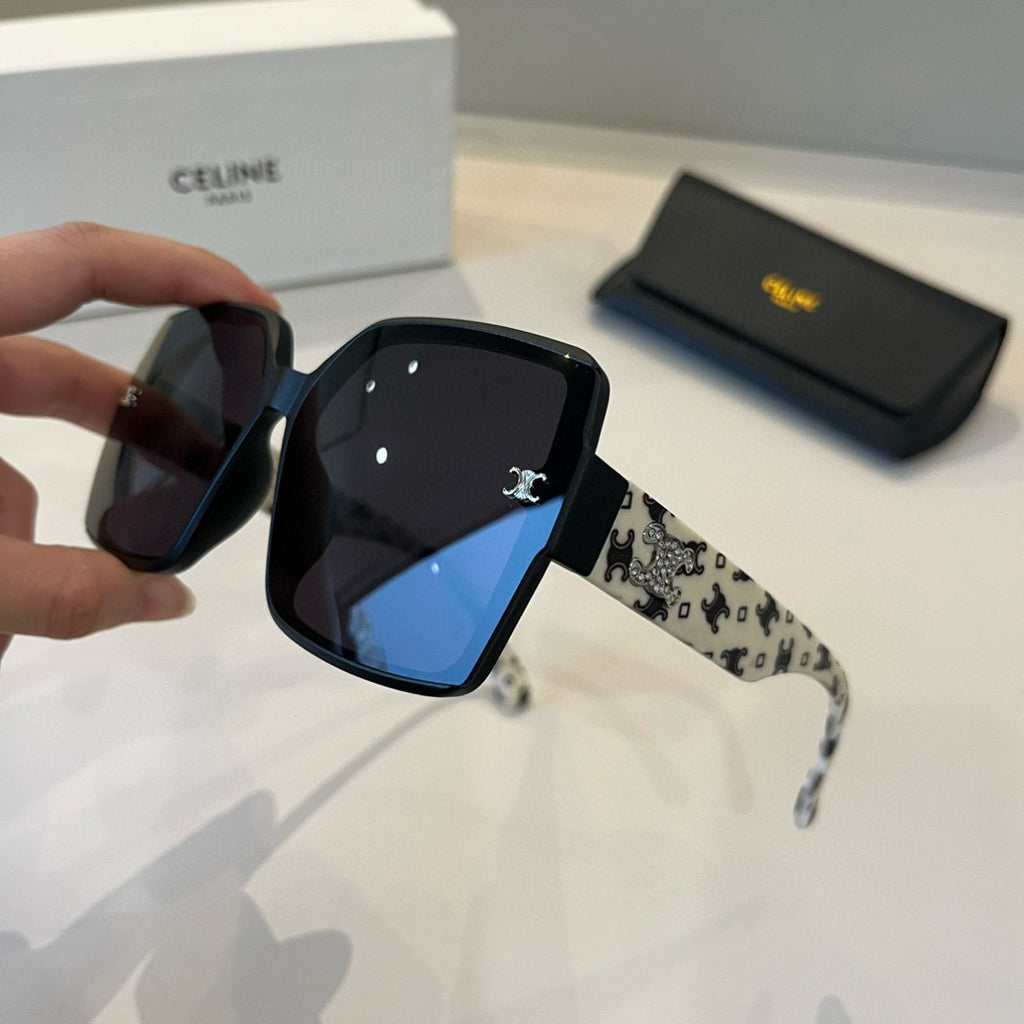 Celine Fashion Black Lens Sunglasses for Men & Women - 371997 - detail image 4