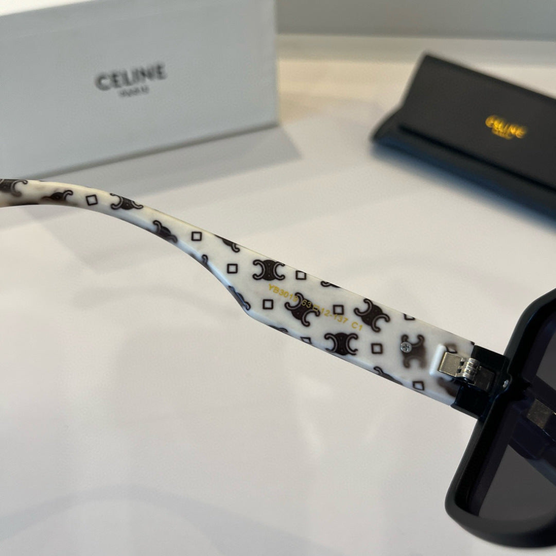 Celine Fashion Black Lens Sunglasses for Men & Women - 371997 - detail image 5