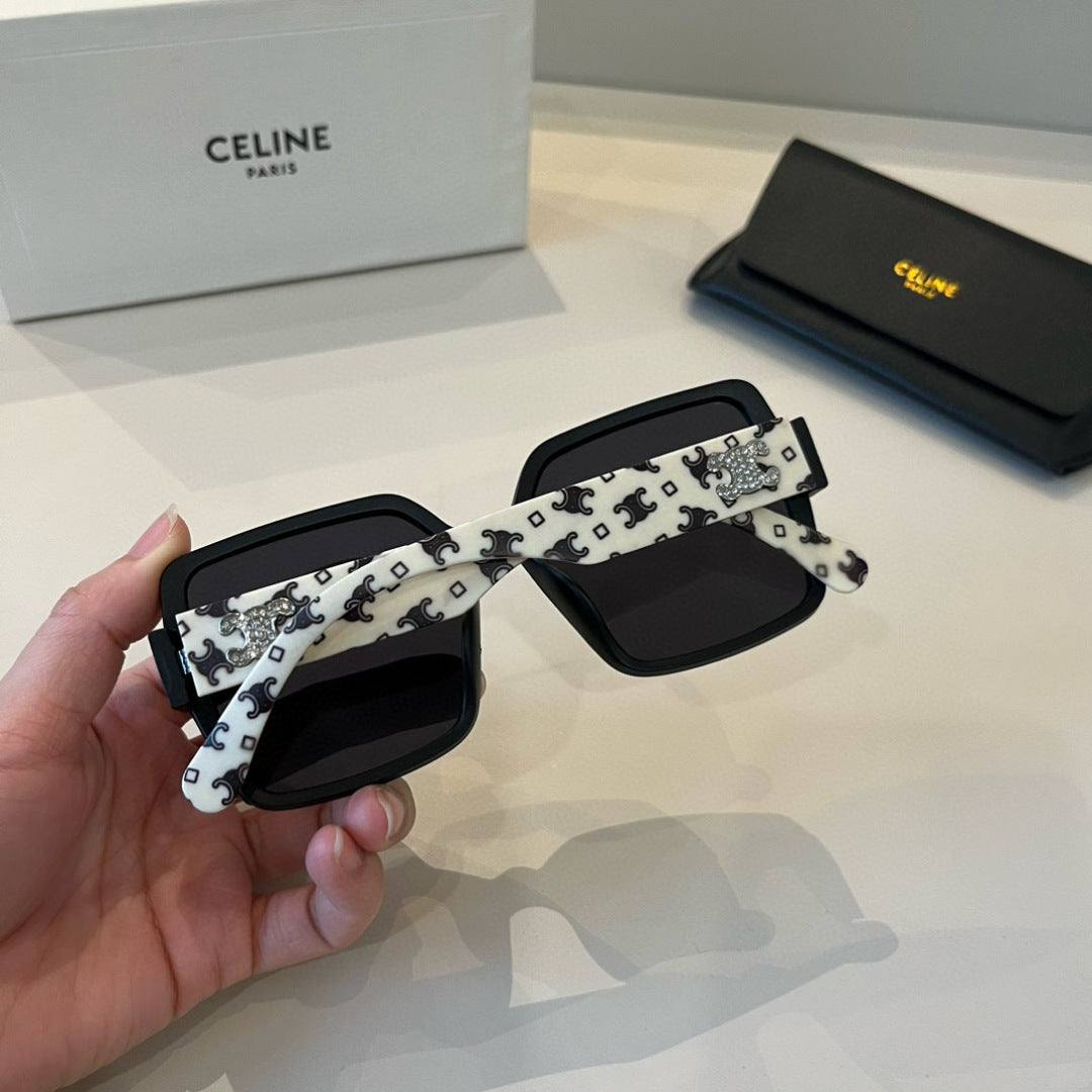 Celine Fashion Black Lens Sunglasses for Men & Women - 371997 - detail image 6
