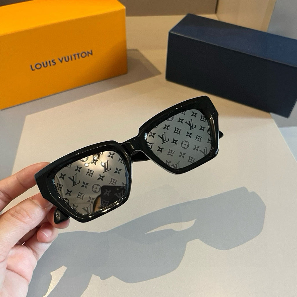 Louis Vuitton Metal Fashion Gold Lens Sunglasses for Men & Women - 431145 - detail image 5