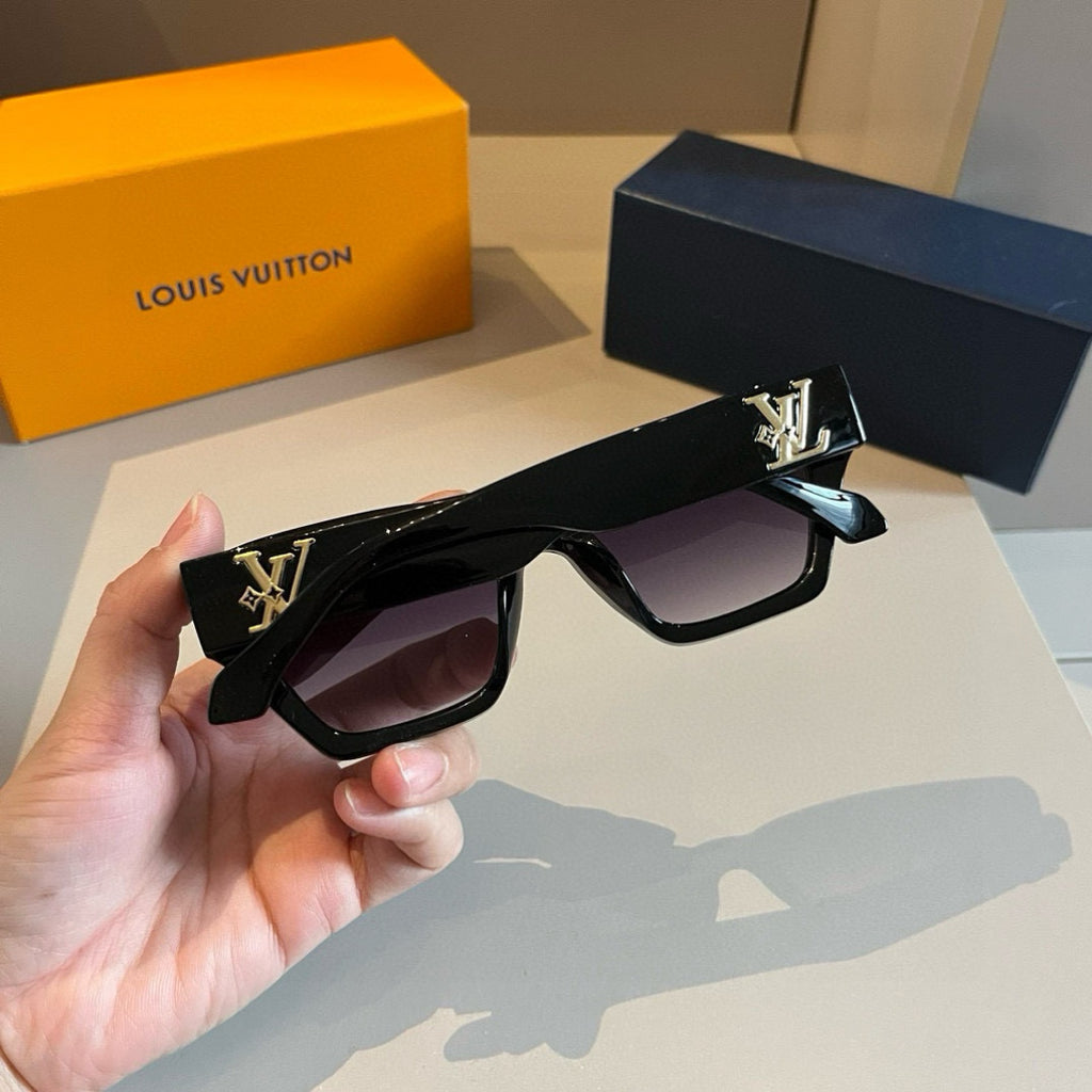 Louis Vuitton Metal Fashion Gold Lens Sunglasses for Men & Women - 431146 - detail image 6