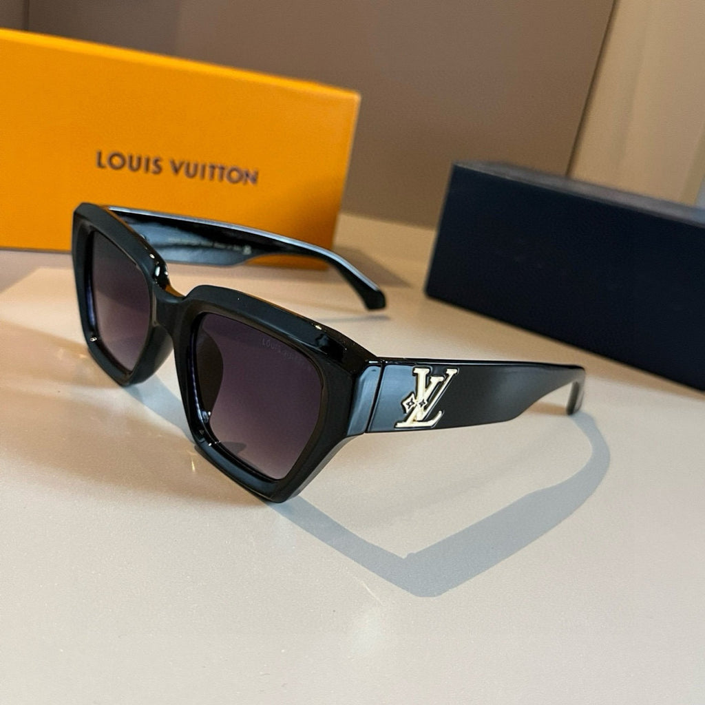Louis Vuitton Metal Fashion Gold Lens Sunglasses for Men & Women - 431146 - detail image 3