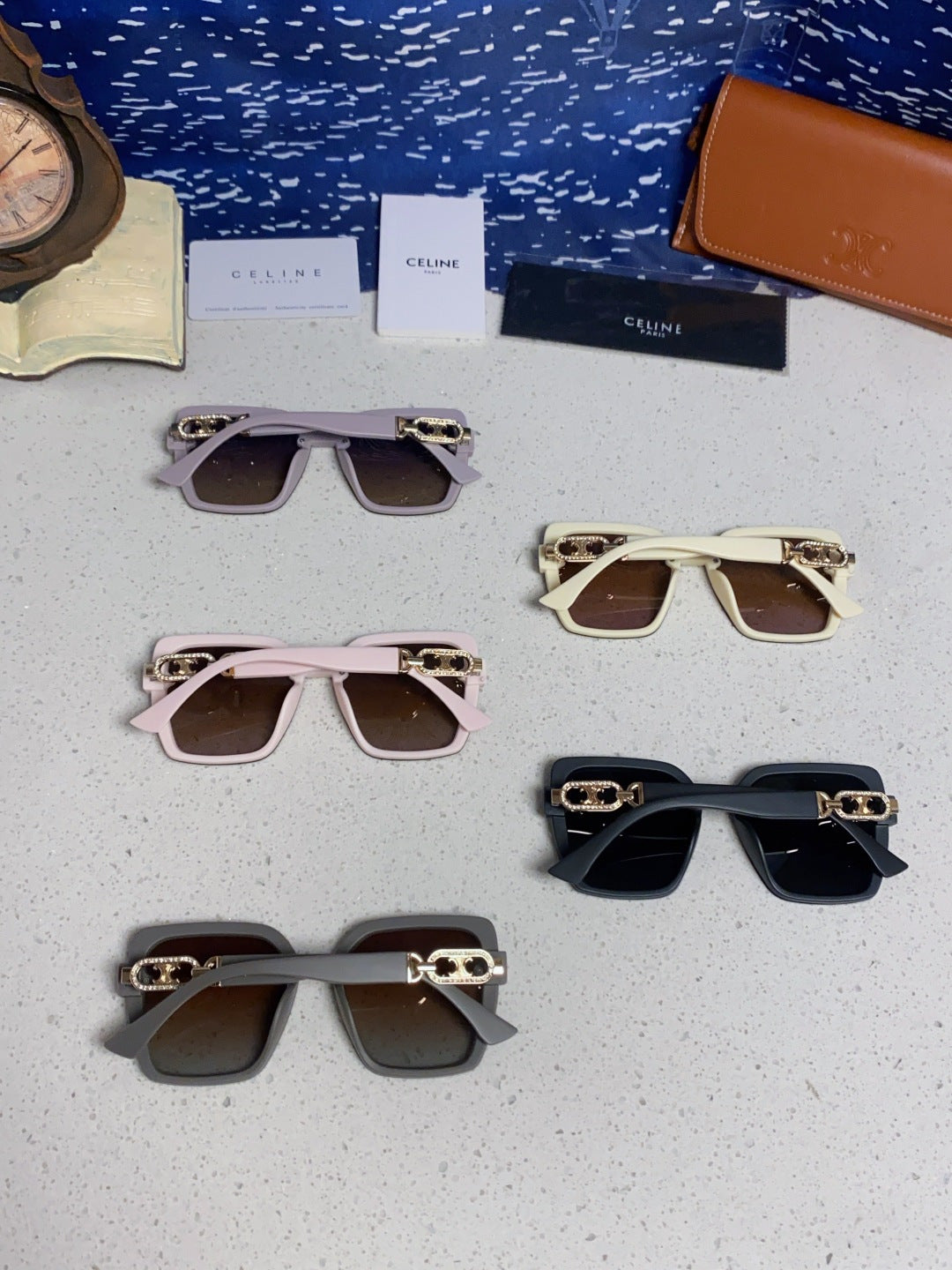 Celine Fashion Red Lens Sunglasses for Women - 398801 - detail image 11