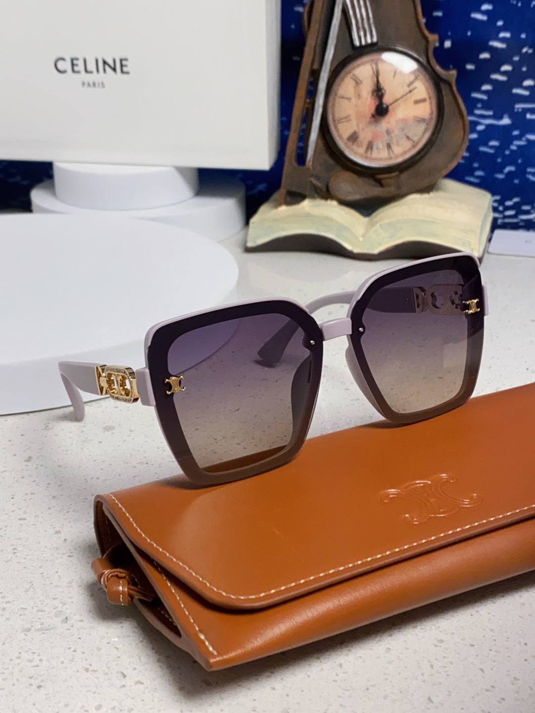 Celine Fashion Gray Lens Sunglasses for Women - 398800 - detail image 10