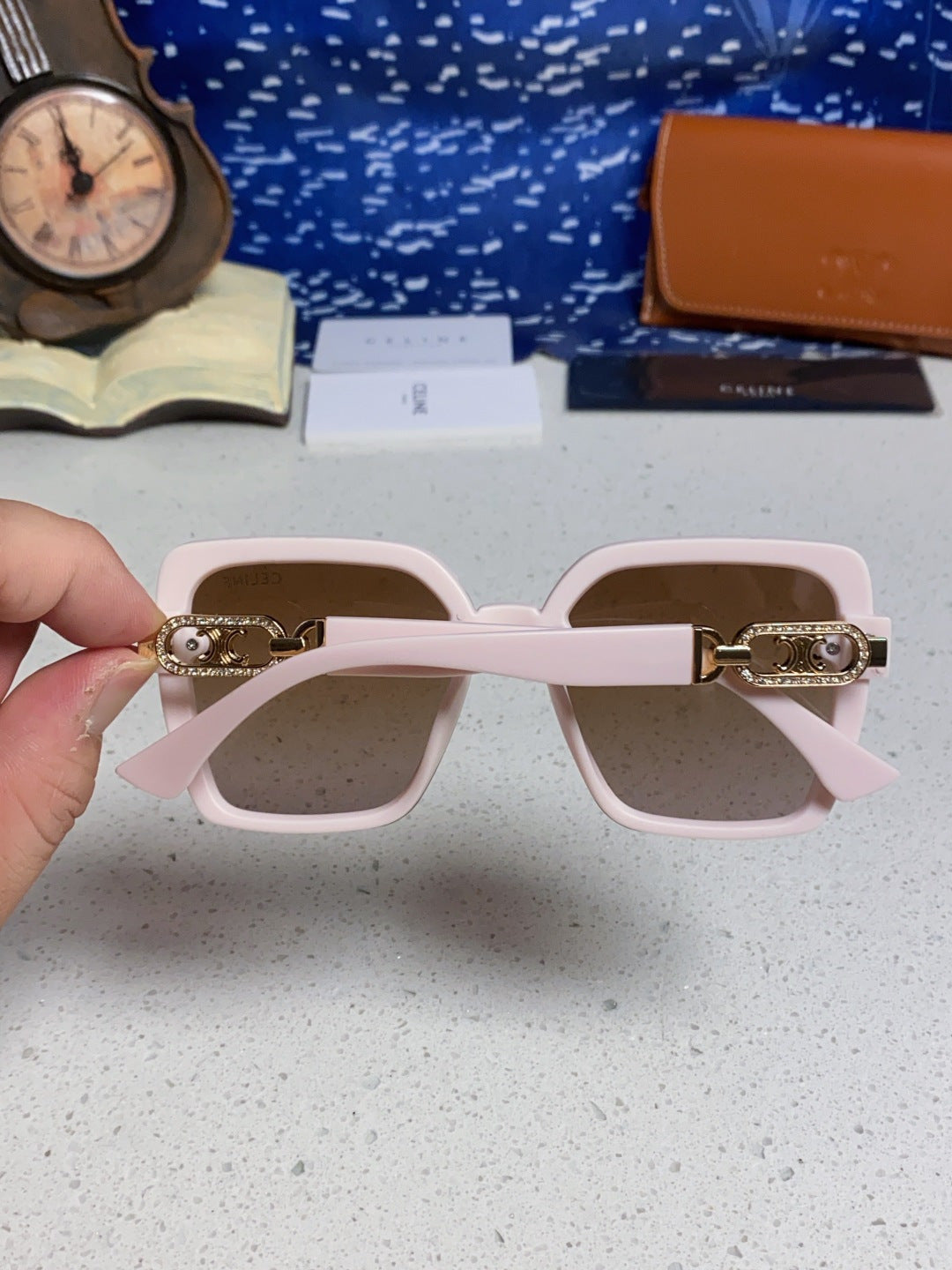Celine Fashion Red Lens Sunglasses for Women - 398801 - detail image 5