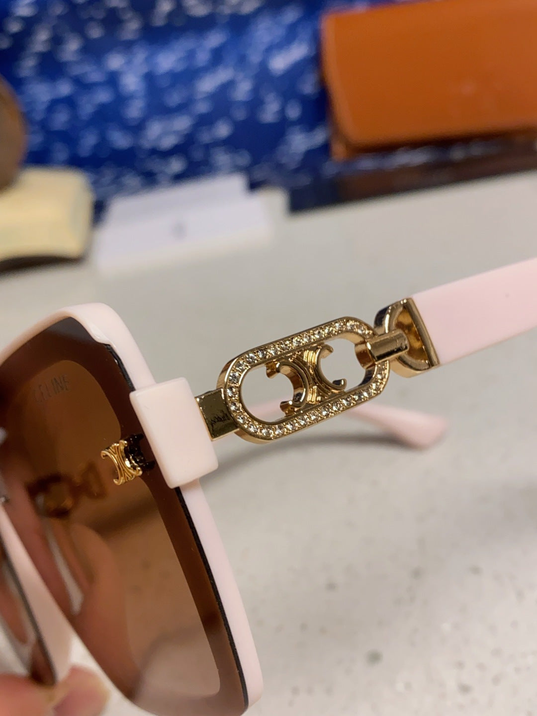 Celine Fashion Red Lens Sunglasses for Women - 398801 - detail image 7