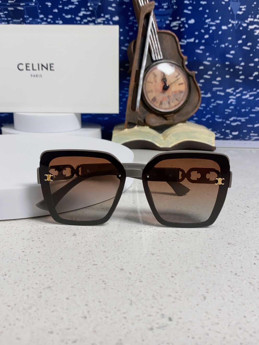Celine Fashion Black Lens Sunglasses for Women - 398802 - detail image 7