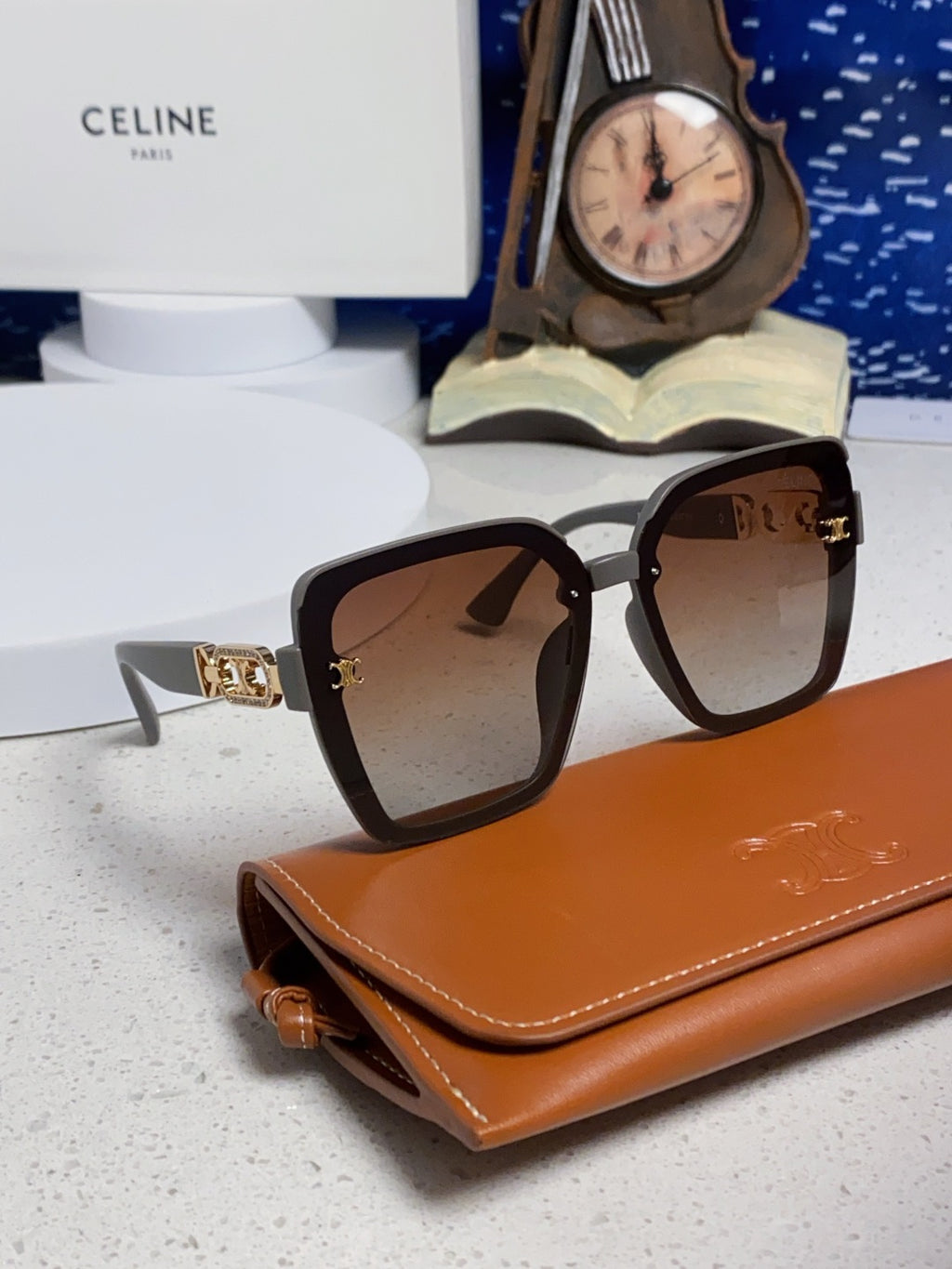 Celine Fashion Black Lens Sunglasses for Women - 398802 - detail image 8