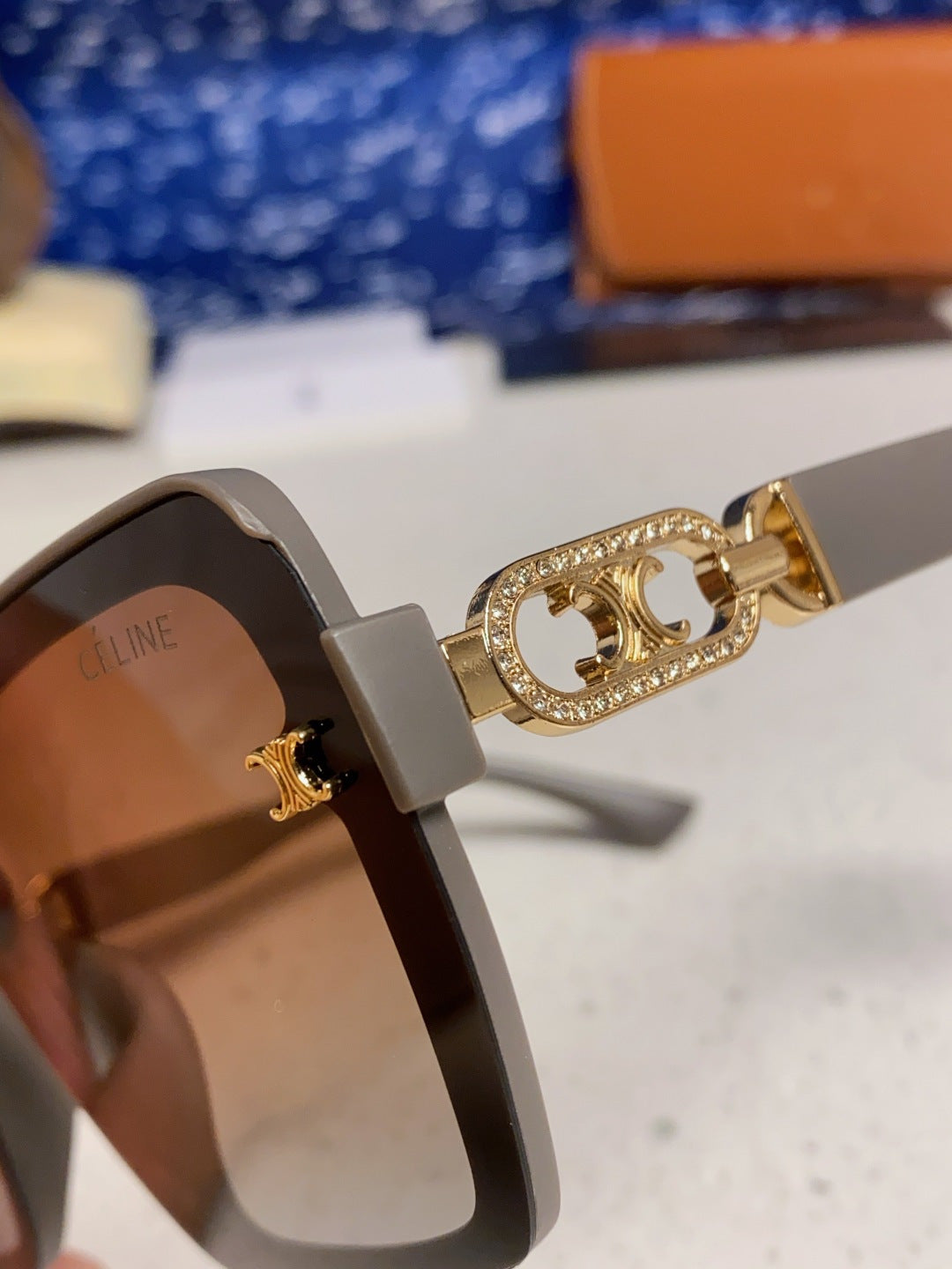 Celine Fashion Black Lens Sunglasses for Women - 398802 - detail image 5