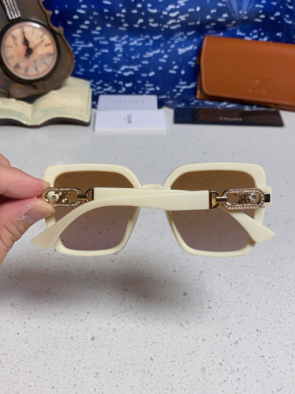 Celine Fashion Brown Lens Sunglasses for Women - detail image 5