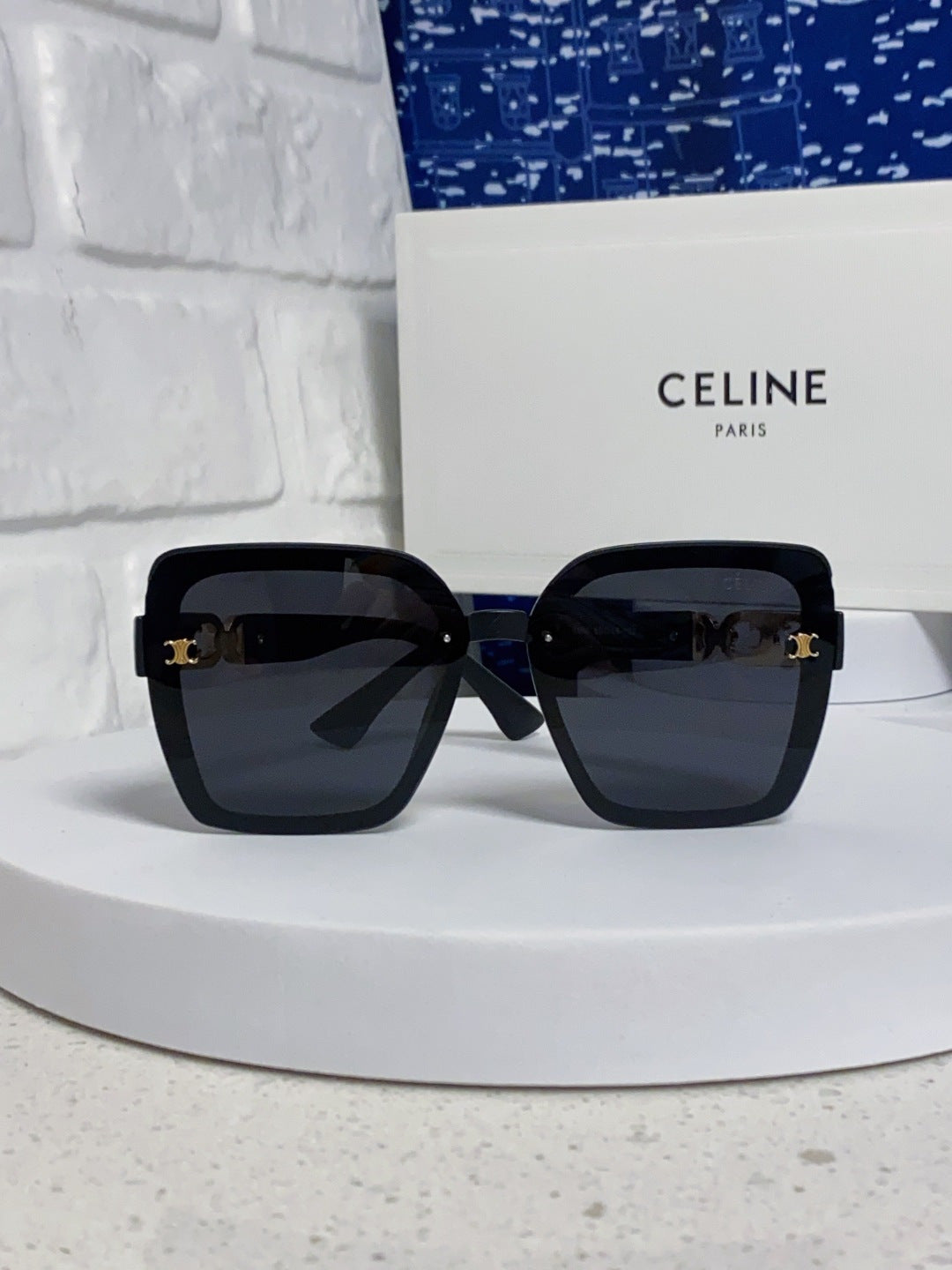 Celine Fashion Black Lens Sunglasses for Women - 398804 - detail image 2