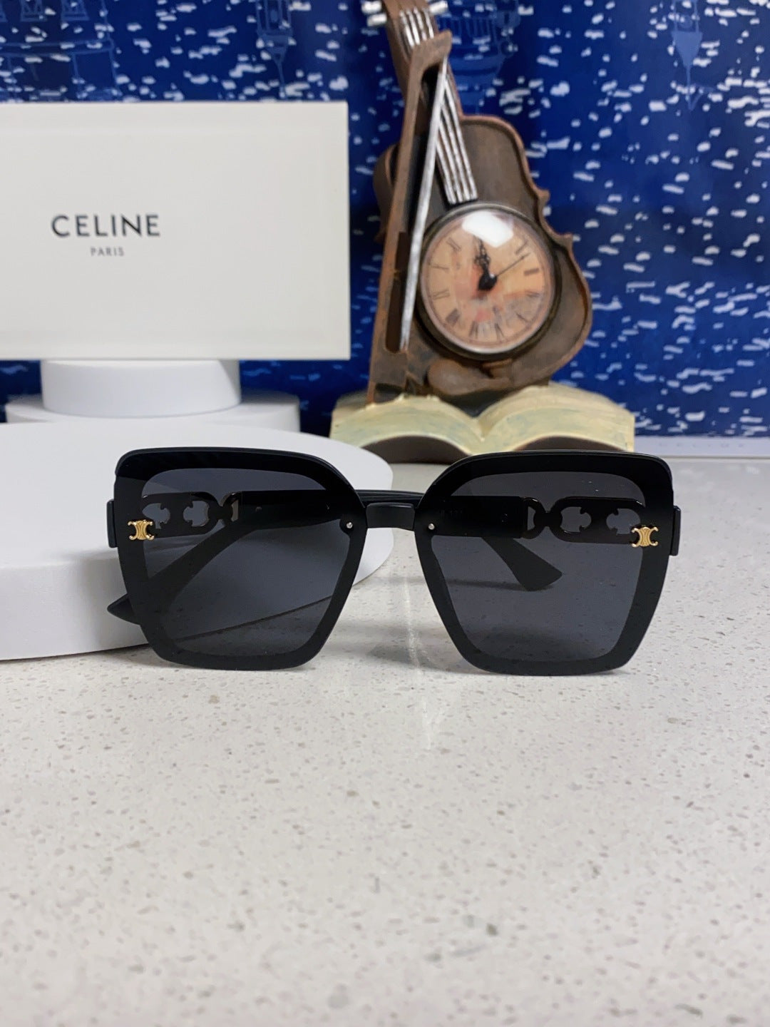 Celine Fashion Black Lens Sunglasses for Women - 398804 - detail image 9