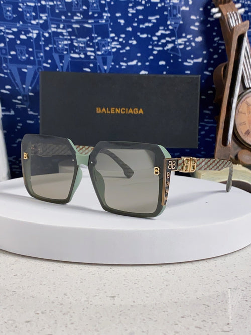 Balenciaga Square Gray Lens Sunglasses for Men & Women - 416111