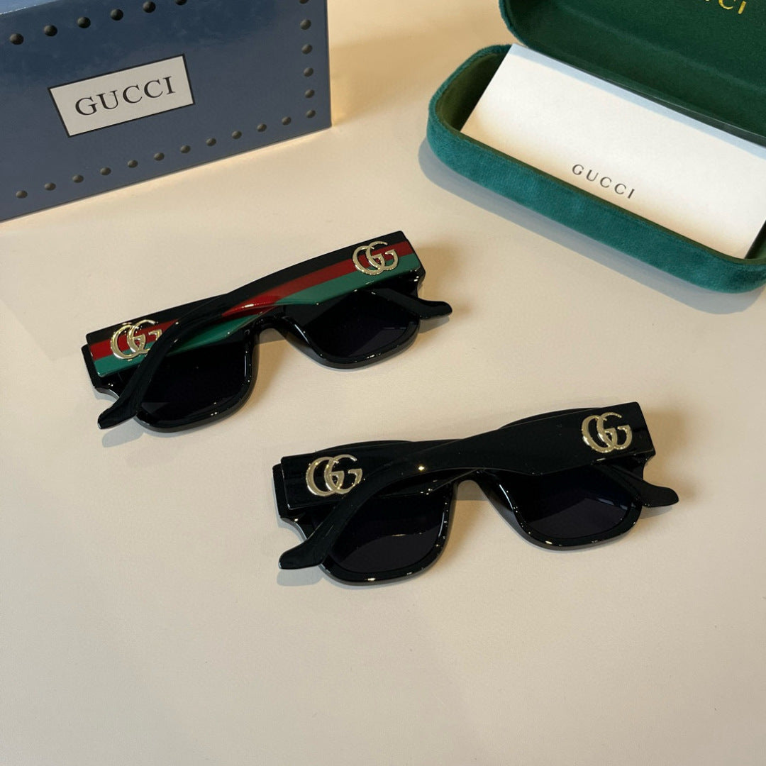 Gucci Oversized Black Lens Sunglasses for Men & Women - 448855 - detail image 11