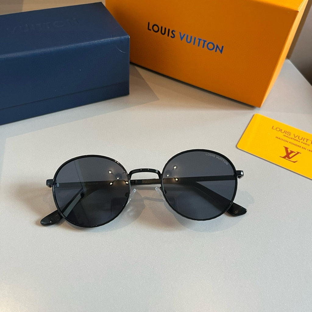 Louis Vuitton Metal Fashion Silver Lens Sunglasses for Men & Women - detail image 7