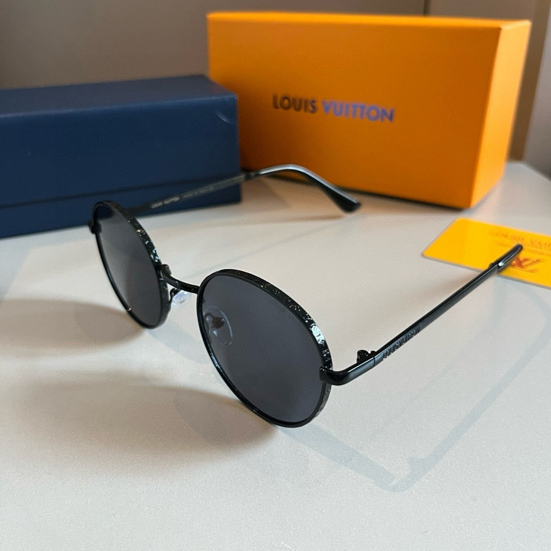 Louis Vuitton Metal Fashion Silver Lens Sunglasses for Men & Women - detail image 3