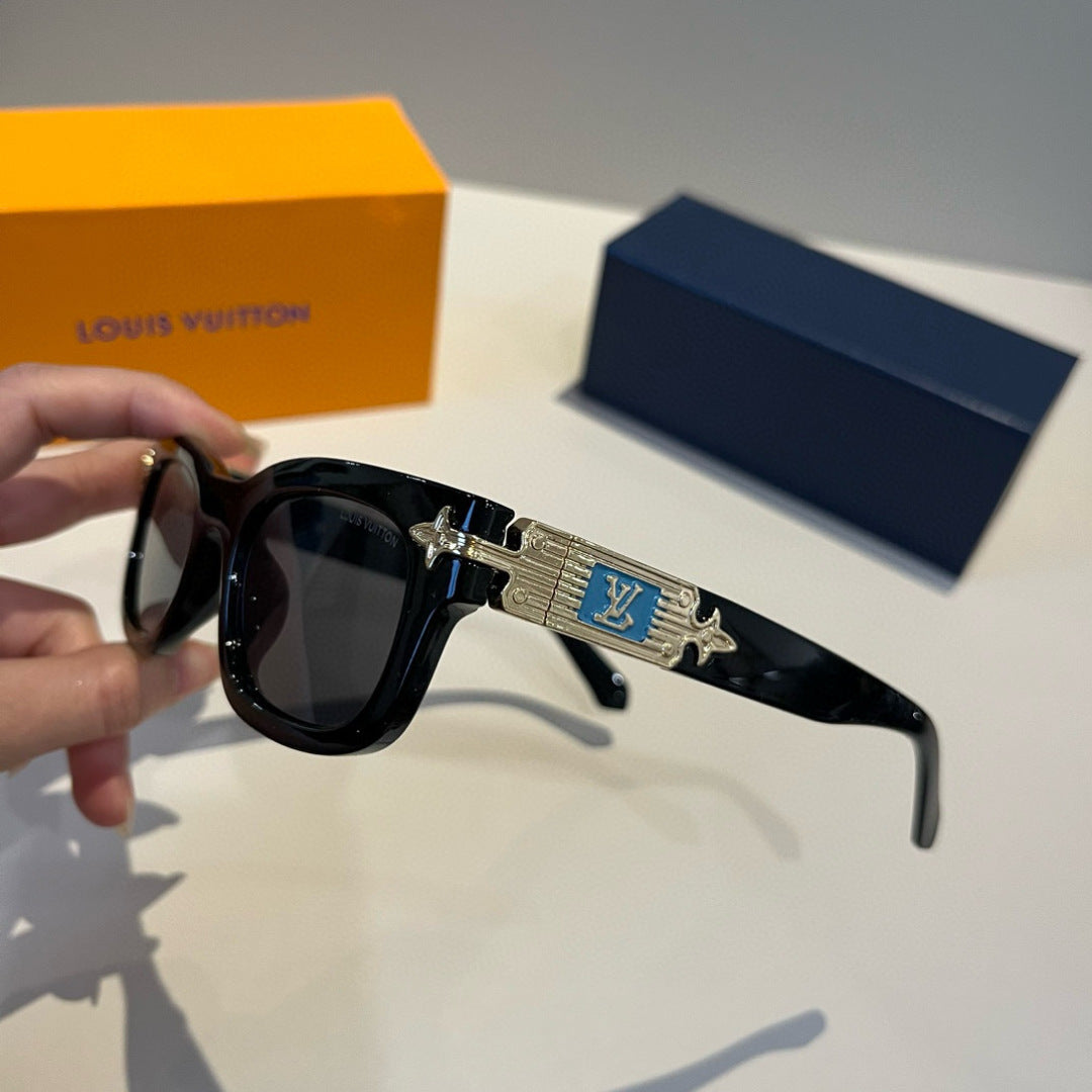 Louis Vuitton Fashion Black Lens Sunglasses for Men & Women - 431148 - detail image 4