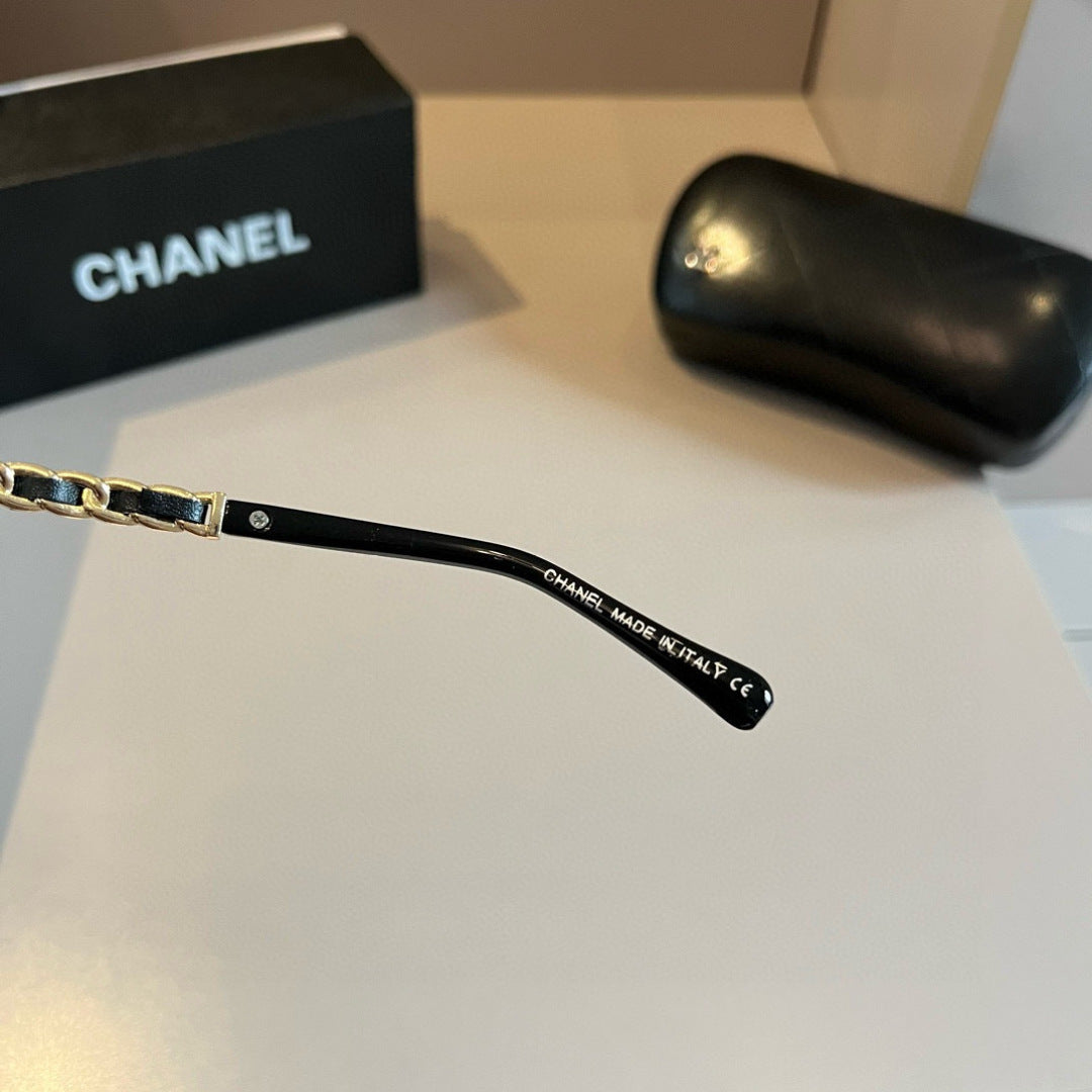 Chanel Oversized Gold Lens Sunglasses for Men & Women - 465144 - detail image 9