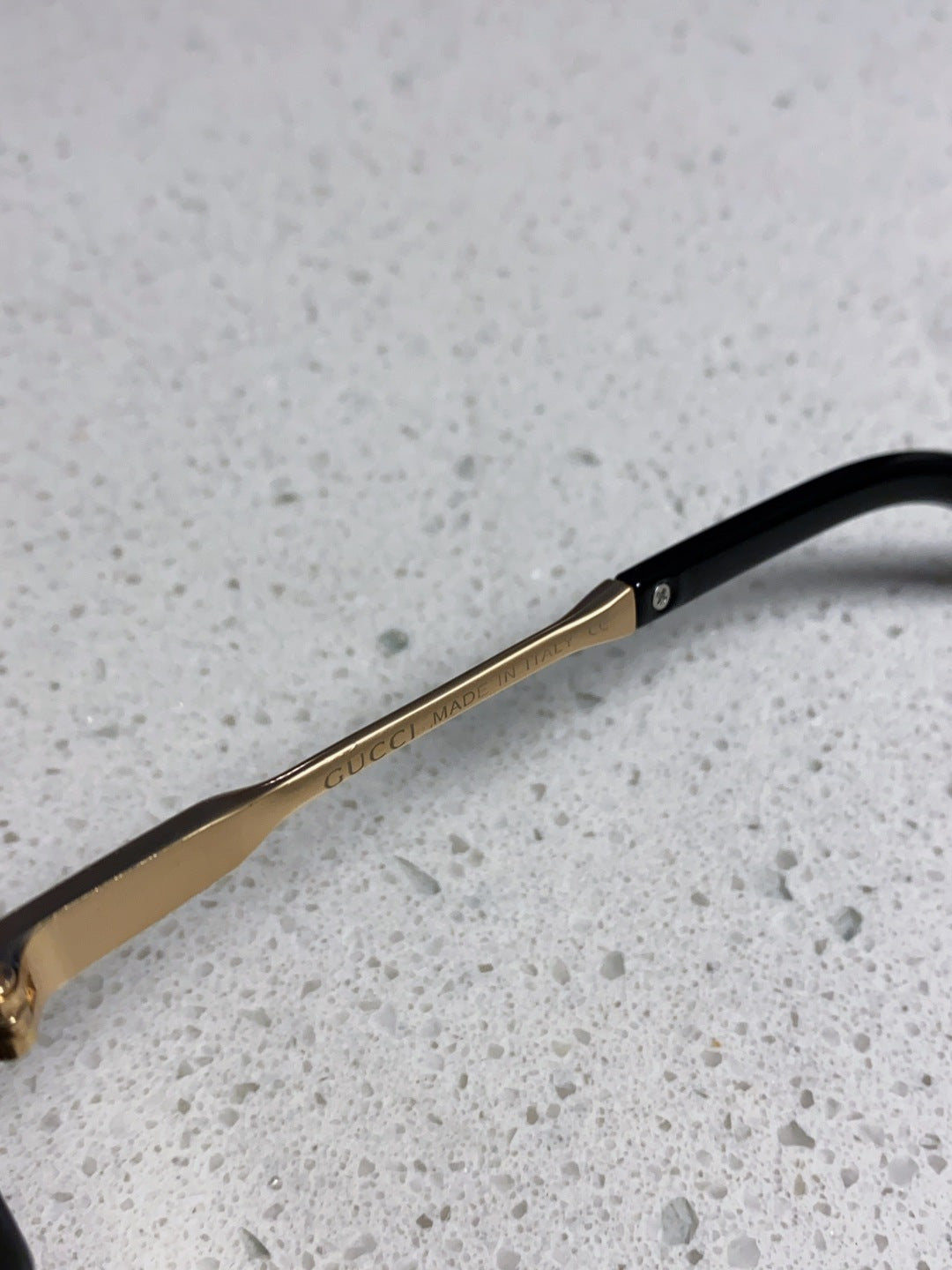 Gucci Metal Aviator Black Lens Sunglasses for Men & Women - 486334 - detail image 8