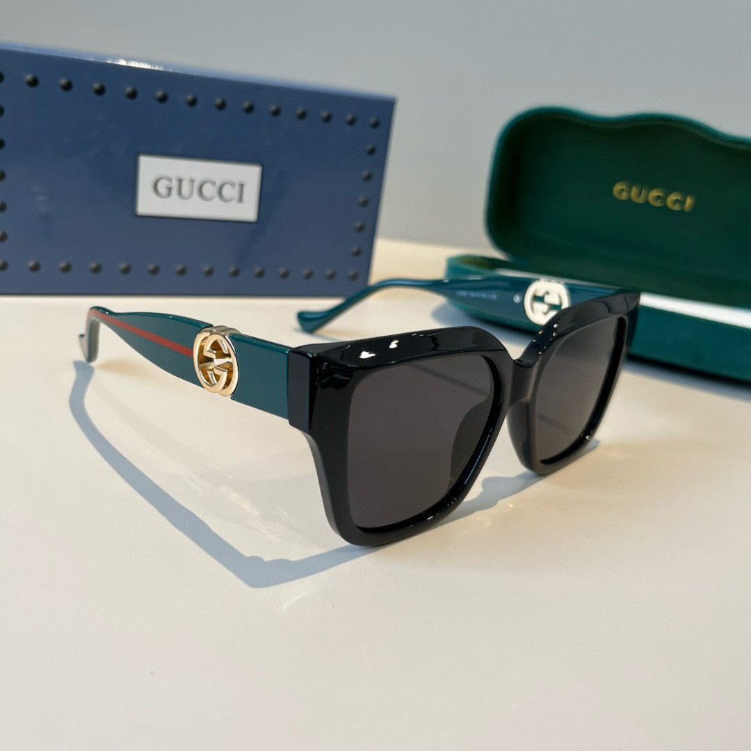 Gucci Oversized Black Lens Sunglasses for Men & Women - 448858
