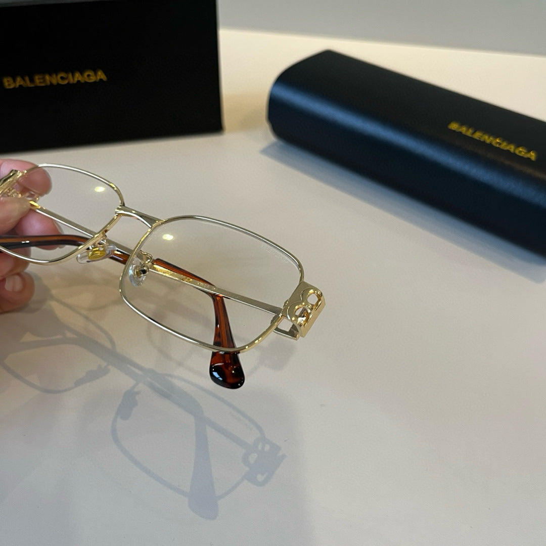 Balenciaga Rectangular Silver Lens Sunglasses for Men & Women - 382931 - detail image 8