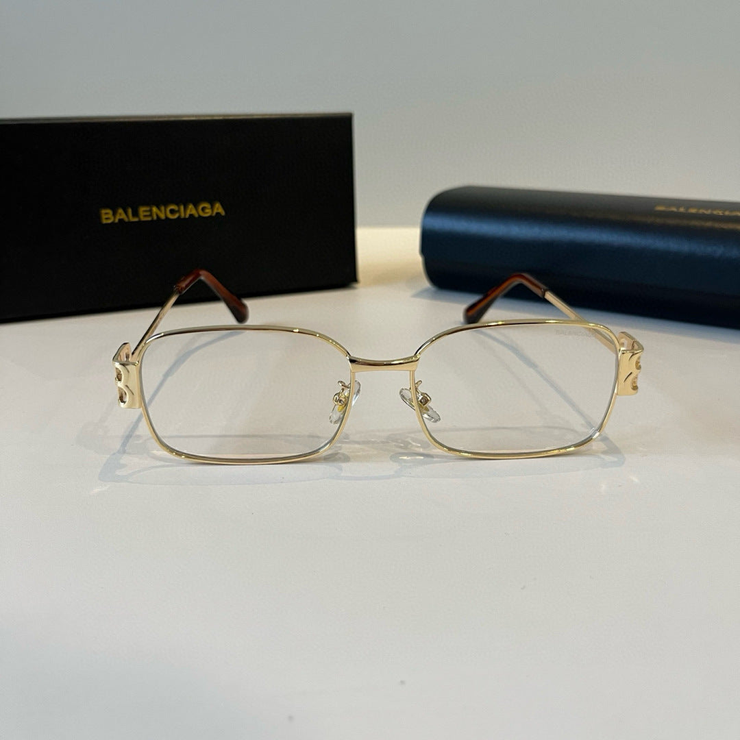 Balenciaga Rectangular Silver Lens Sunglasses for Men & Women - 416139 - detail image 2