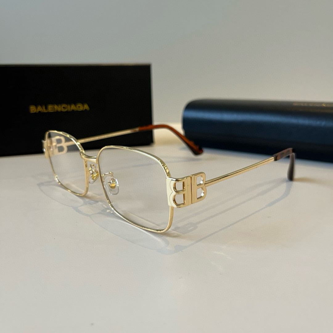 Balenciaga Rectangular Silver Lens Sunglasses for Men & Women - 416139 - detail image 3
