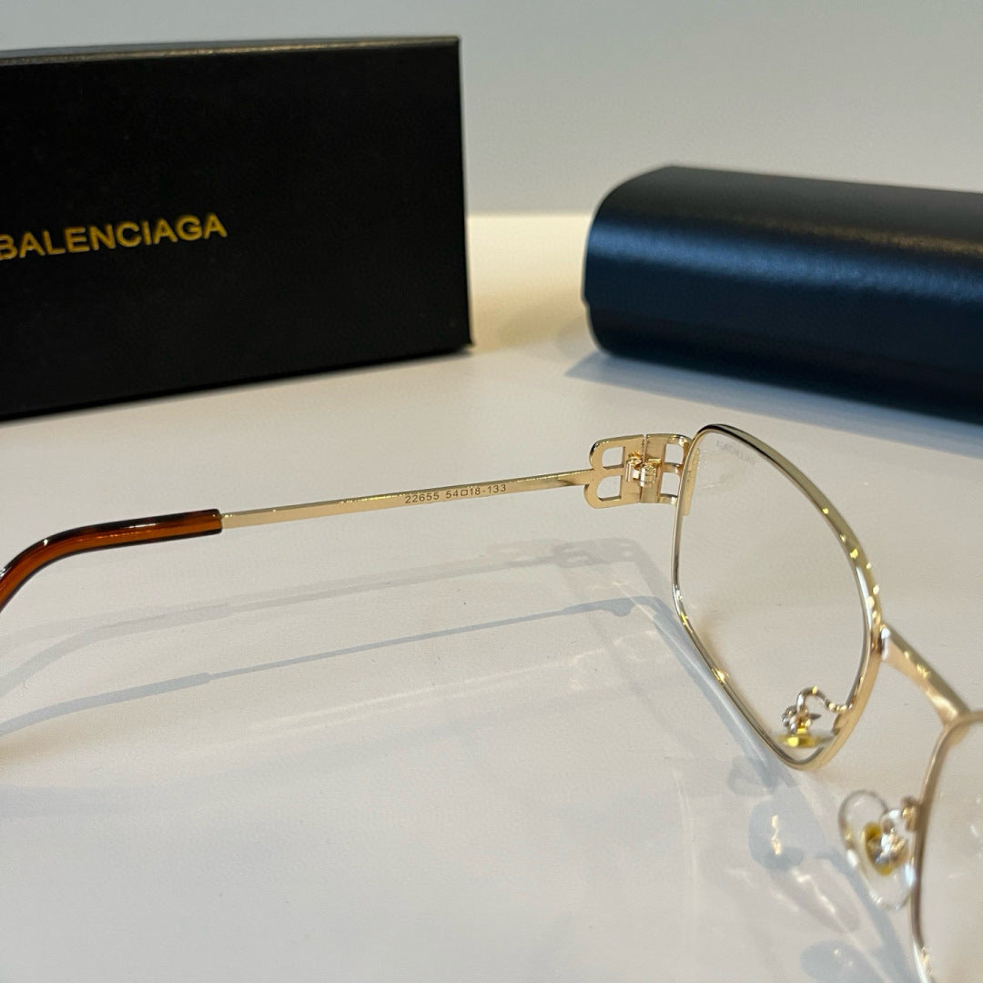 Balenciaga Rectangular Silver Lens Sunglasses for Men & Women - 416139 - detail image 5