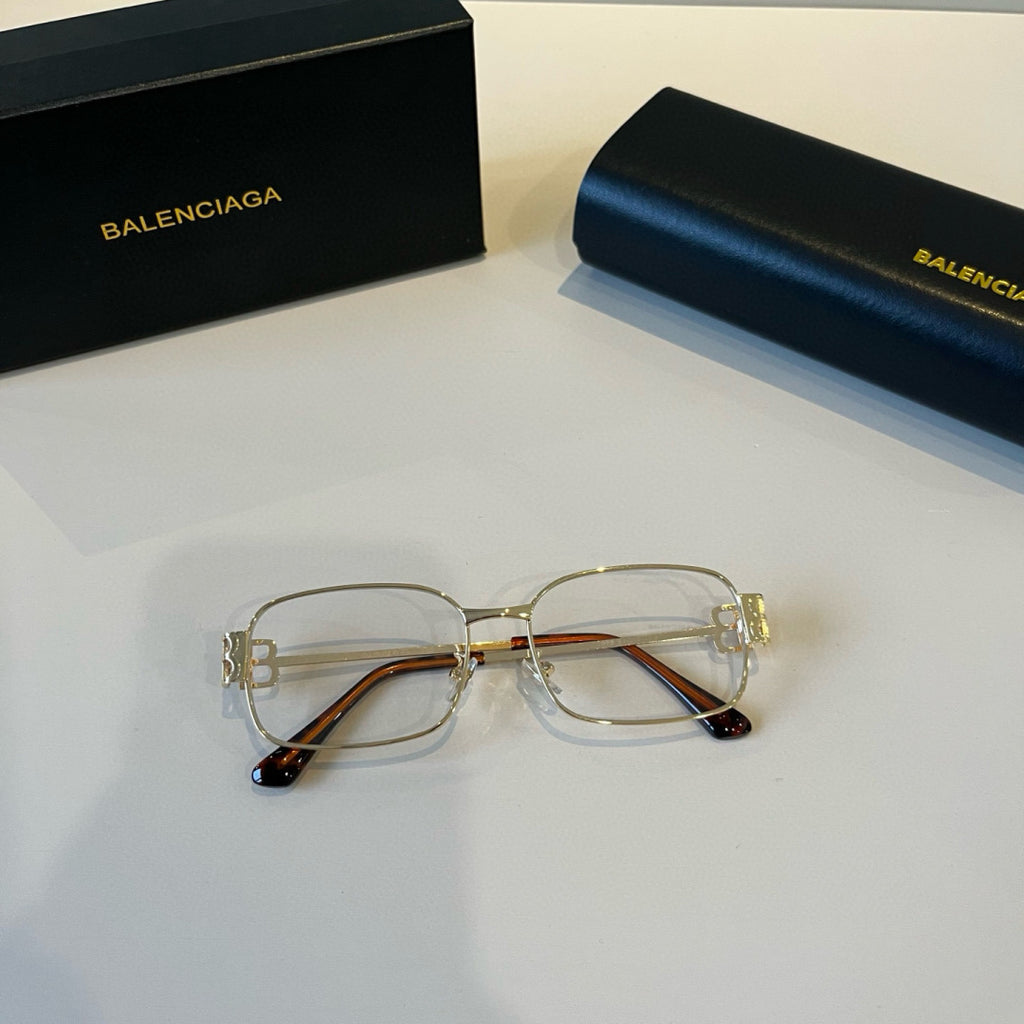 Balenciaga Rectangular Silver Lens Sunglasses for Men & Women - 416139 - detail image 9