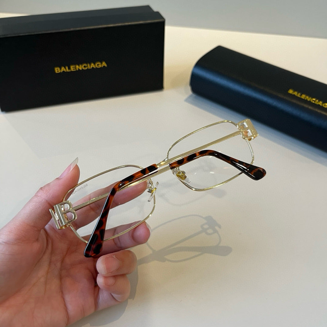 Balenciaga Rectangular Silver Lens Sunglasses for Men & Women - 382931 - detail image 6