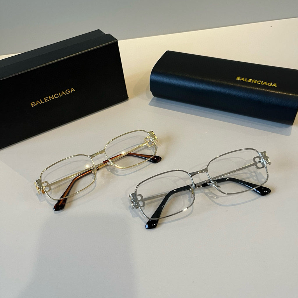 Balenciaga Rectangular Silver Lens Sunglasses for Men & Women - 416139 - detail image 10