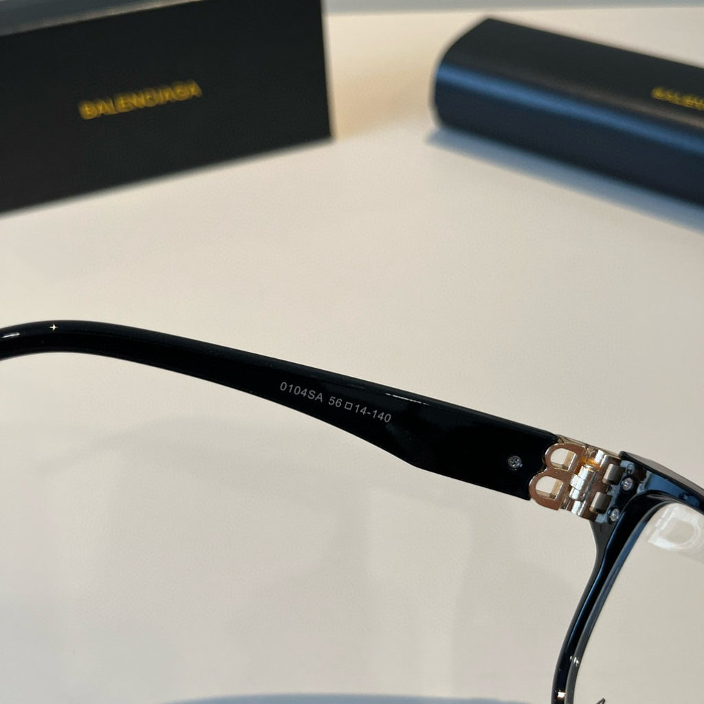Balenciaga Folding Square Black Lens Sunglasses for Men & Women - 487501 - detail image 10