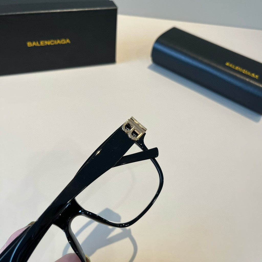 Balenciaga Folding Square Black Lens Sunglasses for Men & Women - 466034 - detail image 8