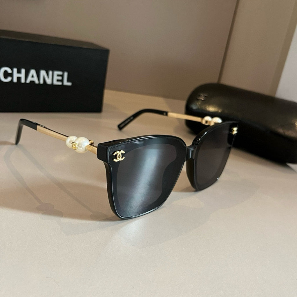 Chanel Fashion Brown Lens Sunglasses for Men & Women - 486695