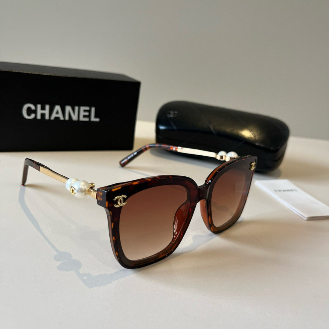 Chanel Fashion Brown Lens Sunglasses for Men & Women - 486696