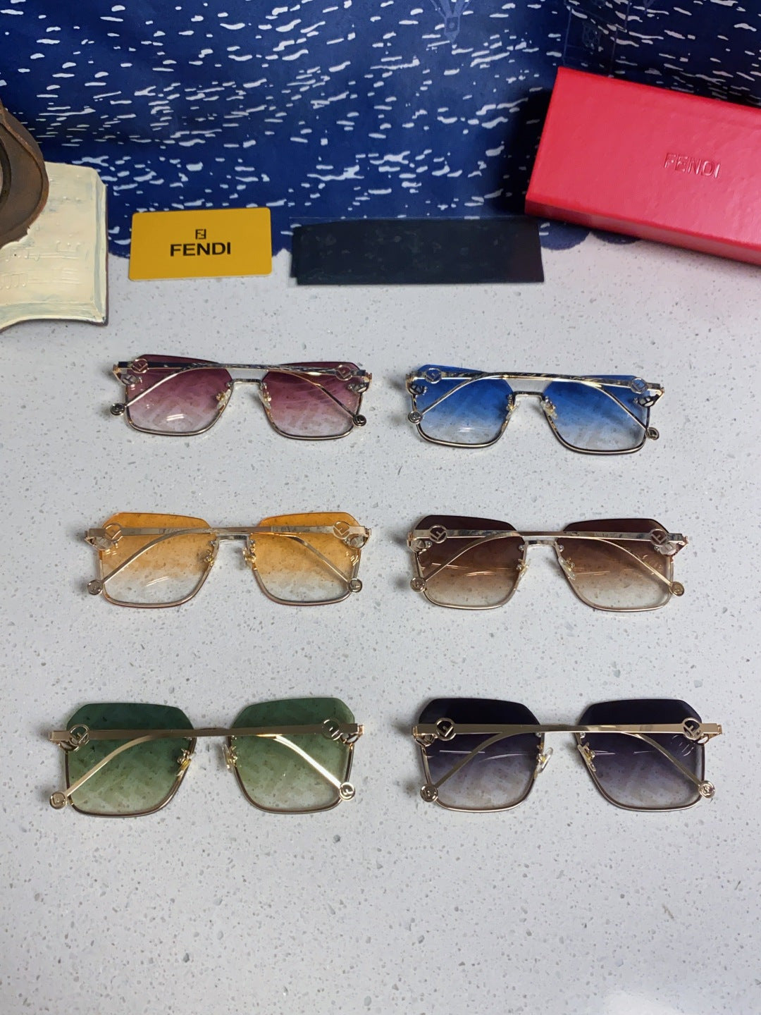 Fendi Fashion Silver Lens Sunglasses for Men & Women - 372468 - detail image 10