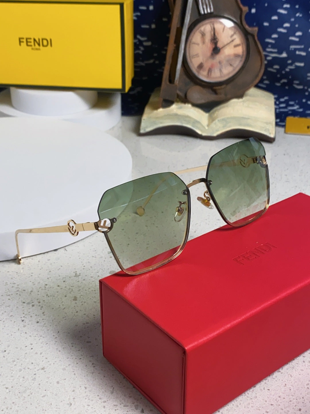 Fendi Fashion Silver Lens Sunglasses for Men & Women - 935322 - detail image 9