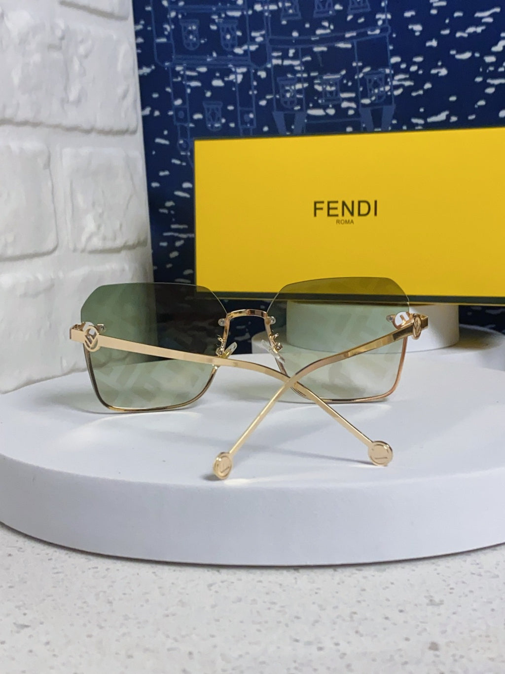 Fendi Fashion Silver Lens Sunglasses for Men & Women - 372465 - detail image 3