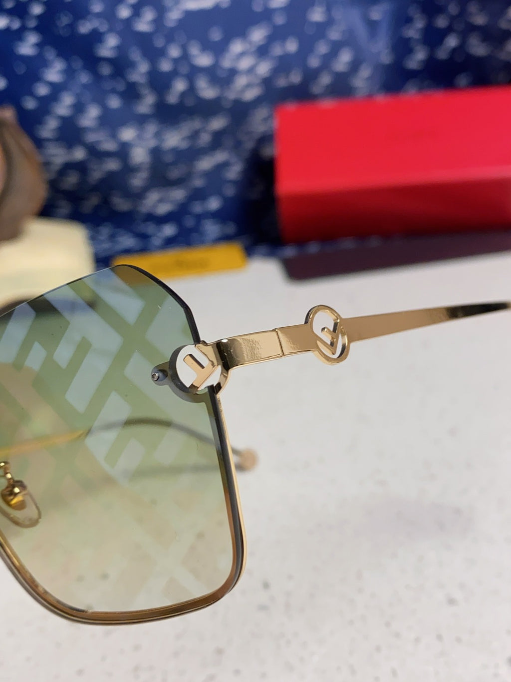 Fendi Fashion Silver Lens Sunglasses for Men & Women - 372465 - detail image 7