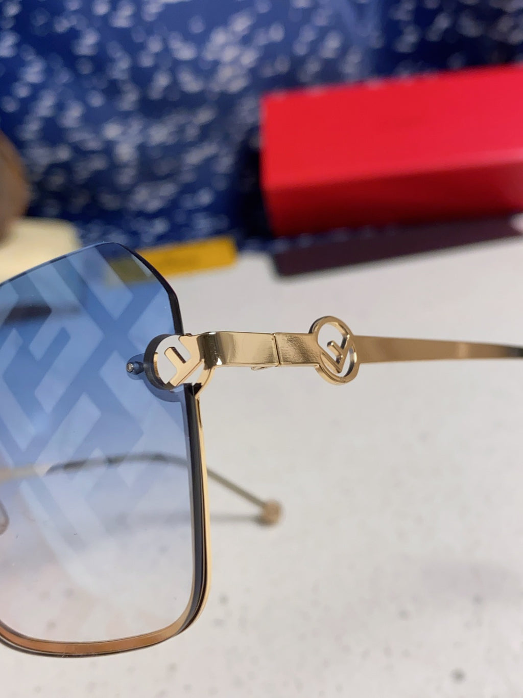 Fendi Fashion Blue Lens Sunglasses for Men & Women - 935323 - detail image 7
