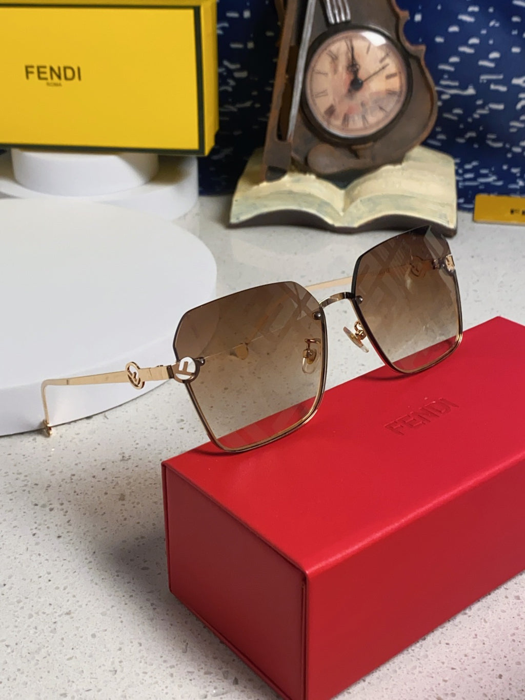 Fendi Fashion Brown Lens Sunglasses for Men & Women - 935324 - detail image 9