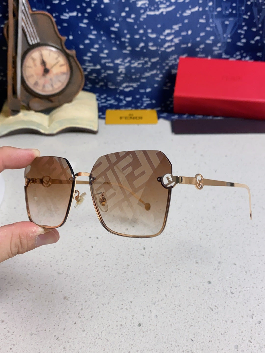 Fendi Fashion Brown Lens Sunglasses for Men & Women - 372467 - detail image 6