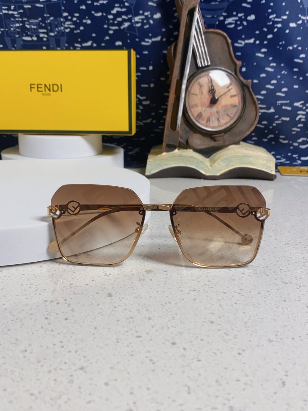 Fendi Fashion Brown Lens Sunglasses for Men & Women - 935324 - detail image 8