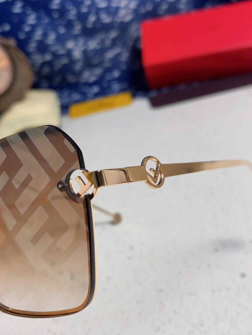 Fendi Fashion Brown Lens Sunglasses for Men & Women - 935324 - detail image 7