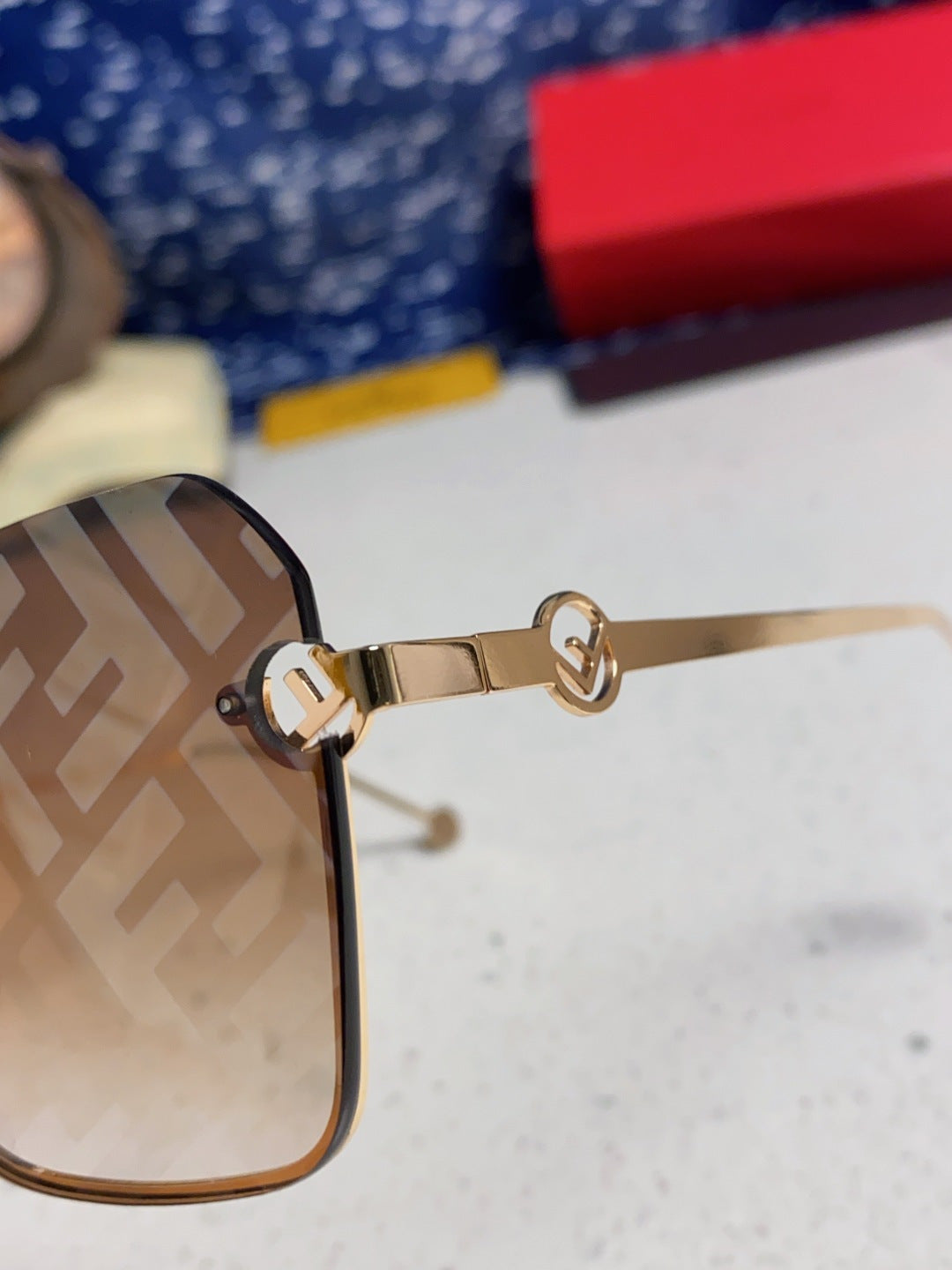 Fendi Fashion Brown Lens Sunglasses for Men & Women - 935324 - detail image 7