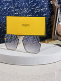 Fendi Fashion Silver Lens Sunglasses for Men & Women - 372468