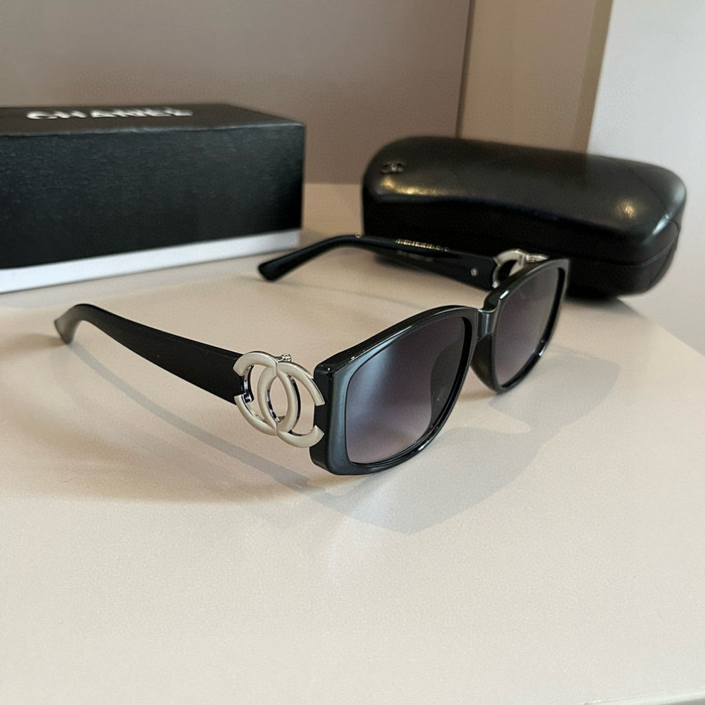 Chanel Fashion Silver Lens Sunglasses for Men & Women - 493548