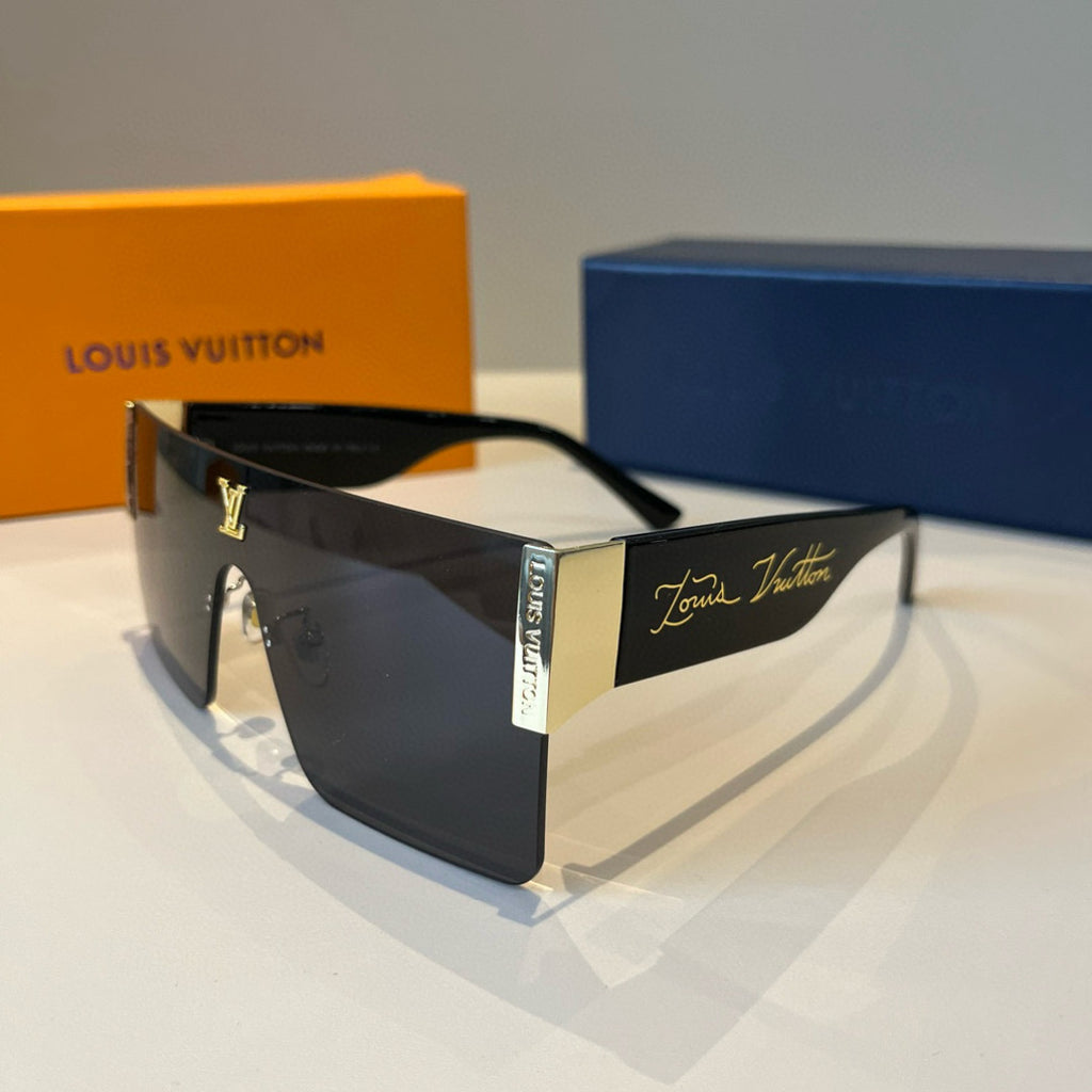 Louis Vuitton Metal Aviator Black Lens Sunglasses for Men & Women - 448586 - detail image 3